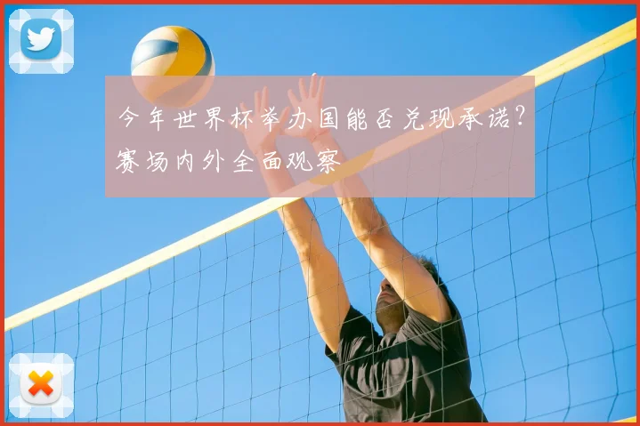 今年世界杯举办国能否兑现承诺？赛场内外全面观察